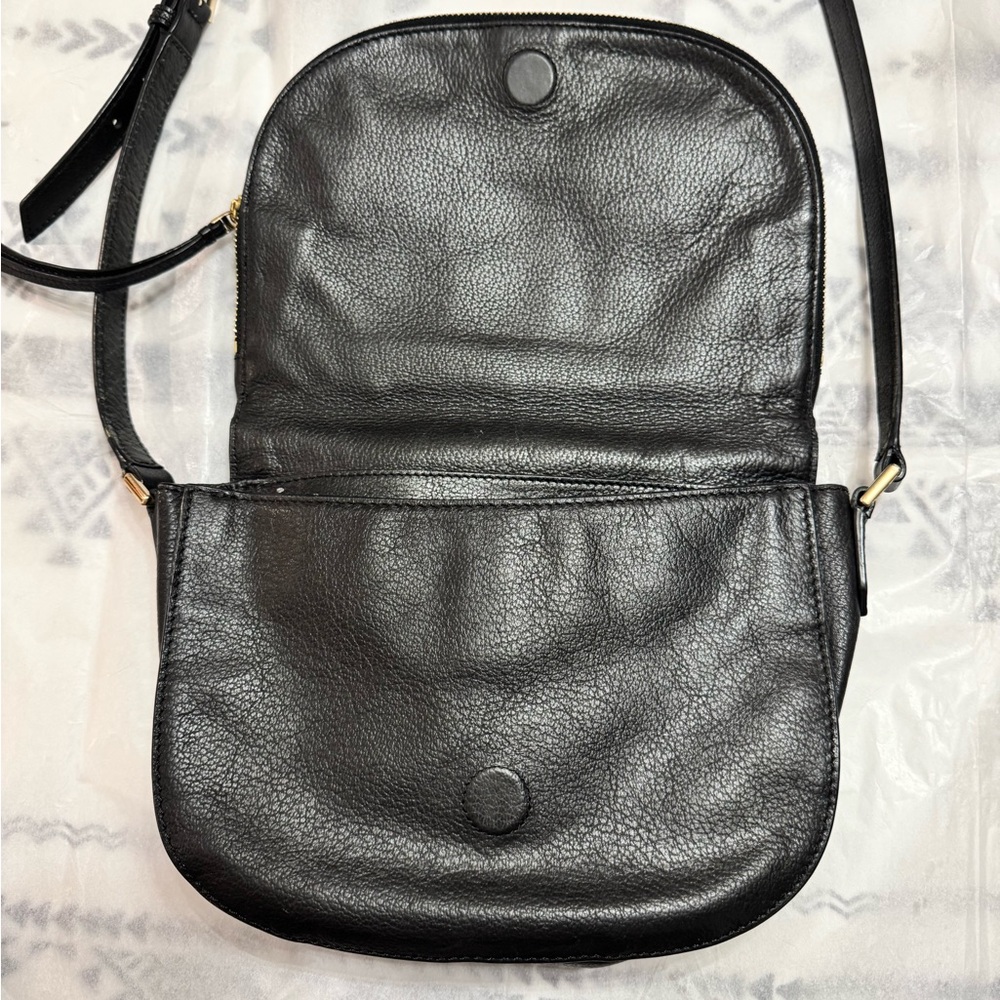 Tory Burch Black Leather Crossbody Bag - Picture 3 of 7